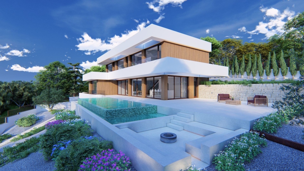 4 bed villa in Altea