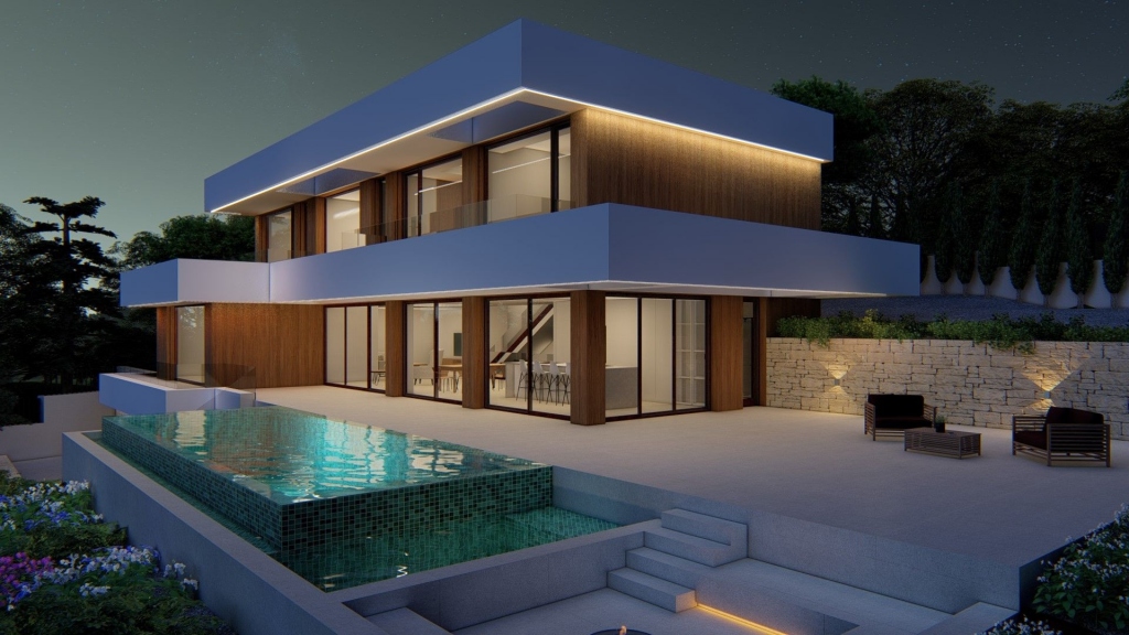 4 bed villa in Altea