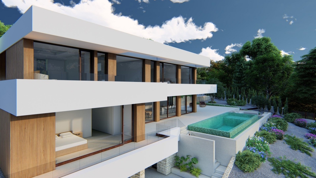4 bed villa in Altea
