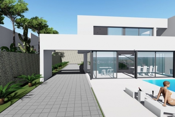 4 bed villa in Calpe