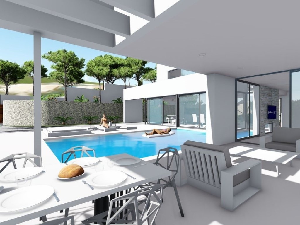 4 bed villa in Calpe