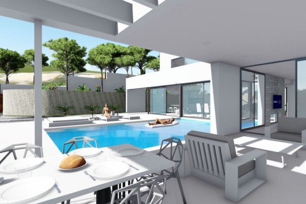 4 bed villa in Calpe