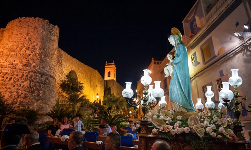 Fiestas in Calpe: "Virgen de las Nieves" (July/August 2025)