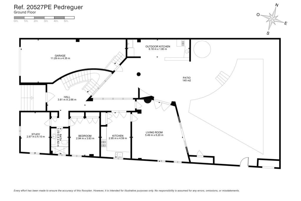 5 bed town_house in Pedreguer
