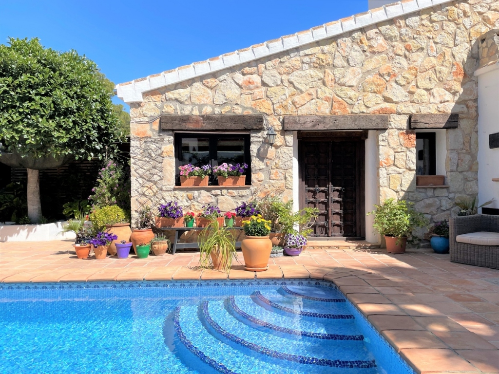 3 bed villa in Moraira