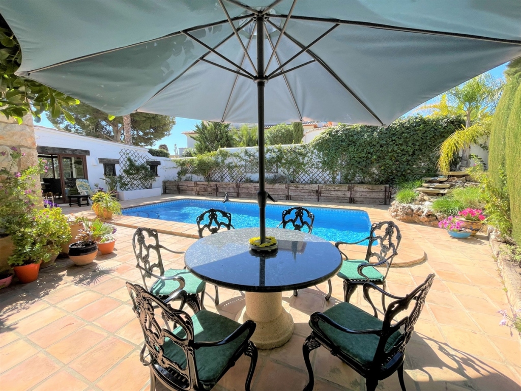 3 bed villa in Moraira