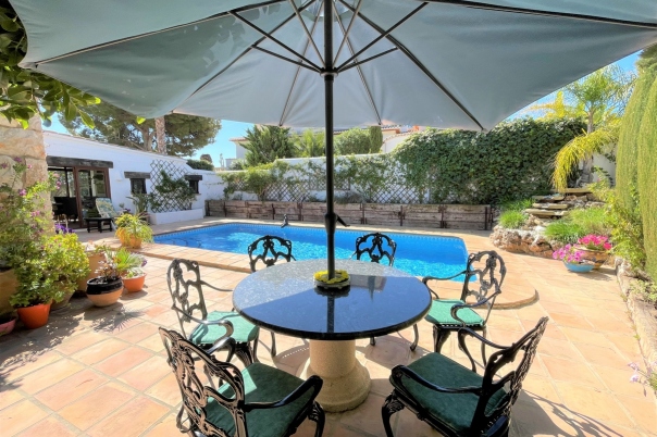 3 bed villa in Moraira