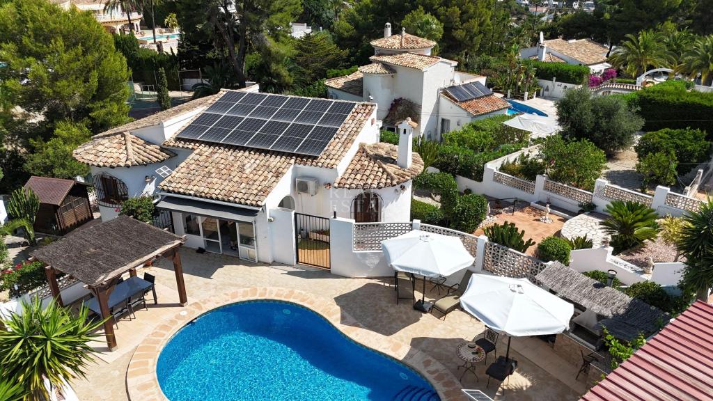 4 bed villa in Moraira
