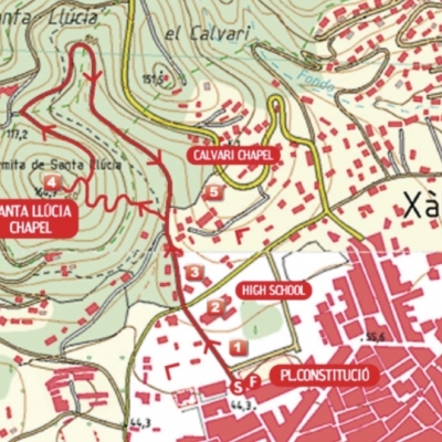 Guide to Javea Walks: Ermita de Santa Llúcia
