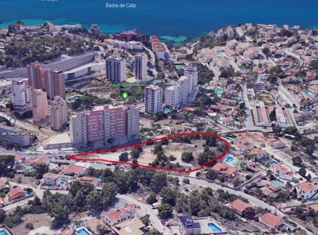parcela in Calpe