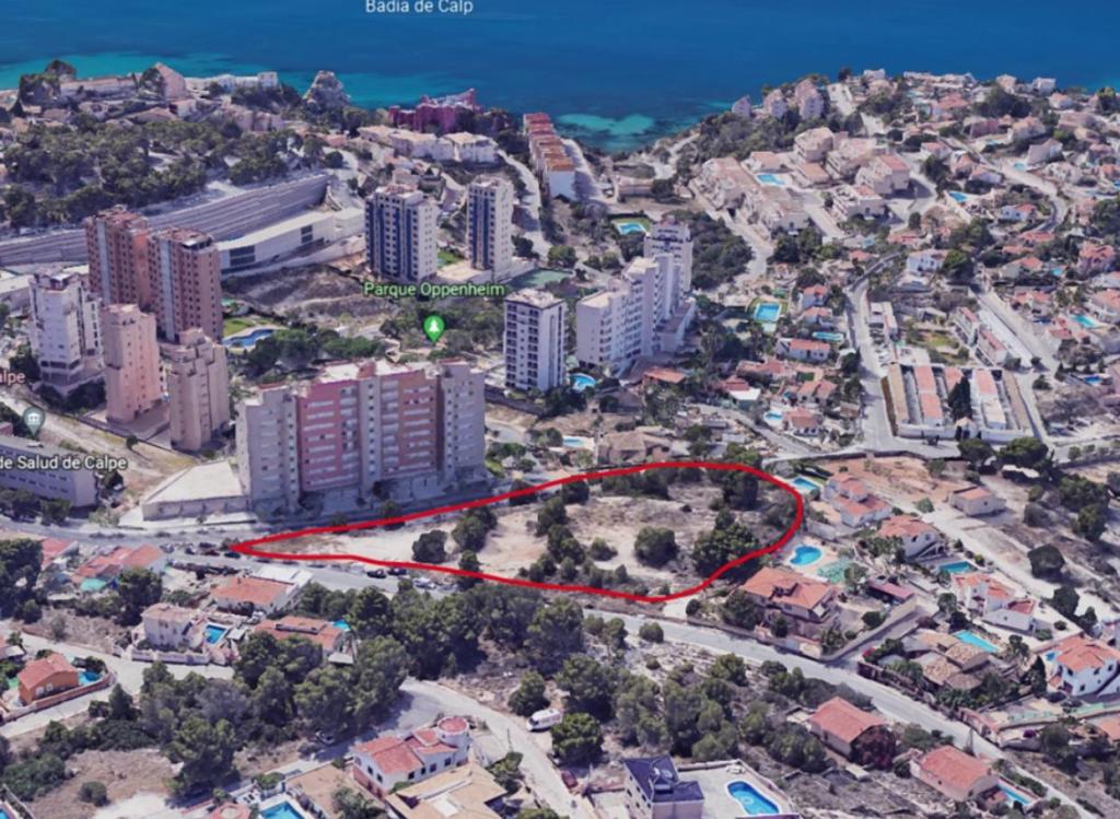 parcela in Calpe