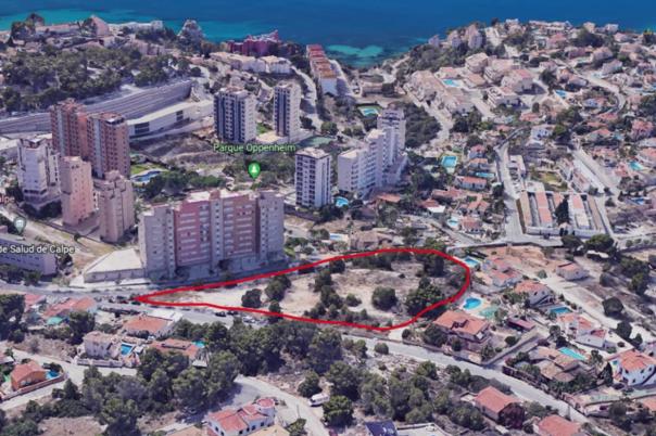 parcela in Calpe