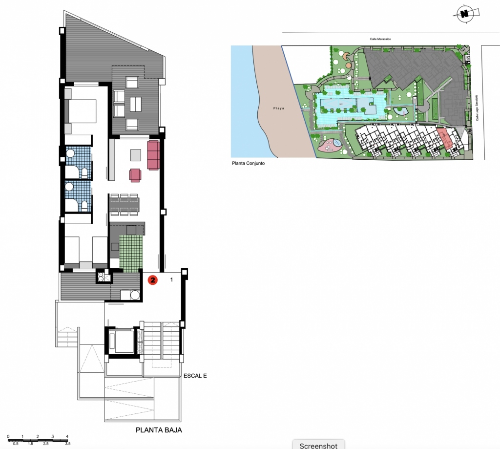 3 bed apartment in Denia