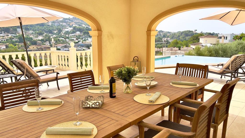 4 bed villa in Moraira