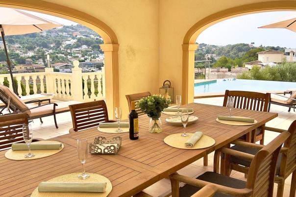 4 bed villa in Moraira
