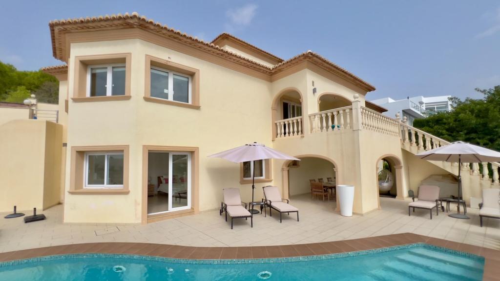 4 bed villa in Moraira