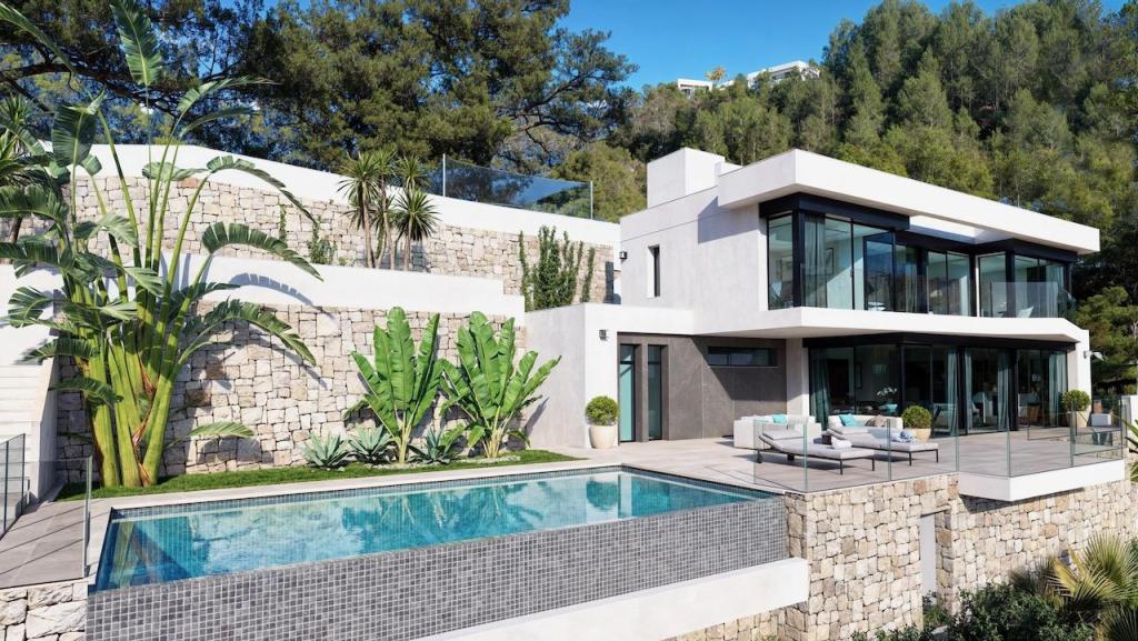 4 bed villas in Benissa