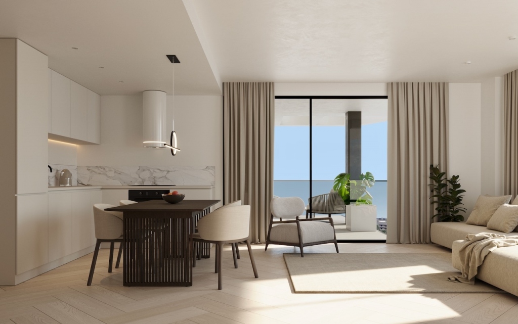 3 bed apartments - flats in Calpe
