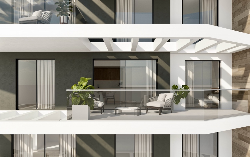 3 bed apartments - flats in Calpe