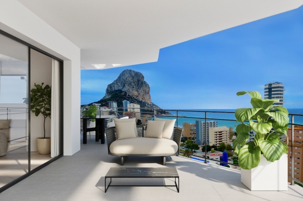 3 bed apartments - flats in Calpe