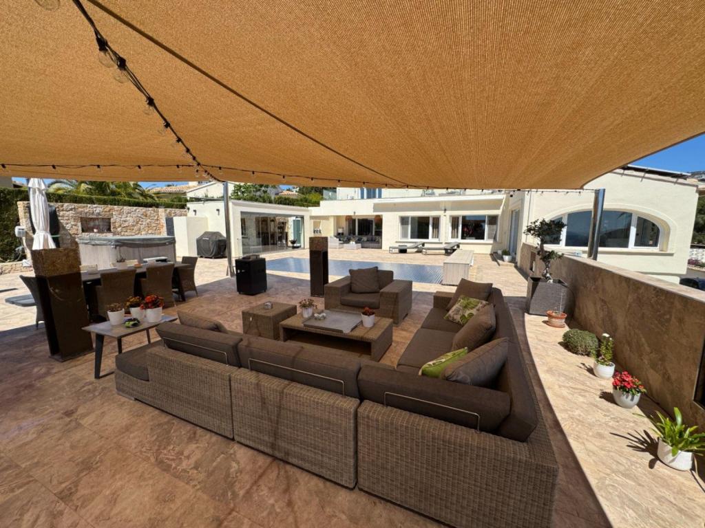 4 bed villa in Moraira