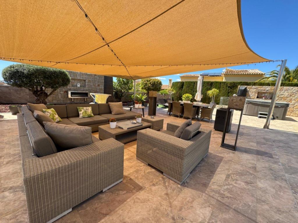 4 bed villa in Moraira