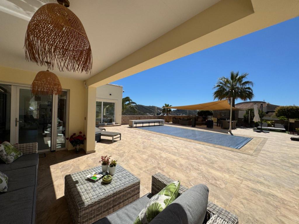 4 bed villa in Moraira