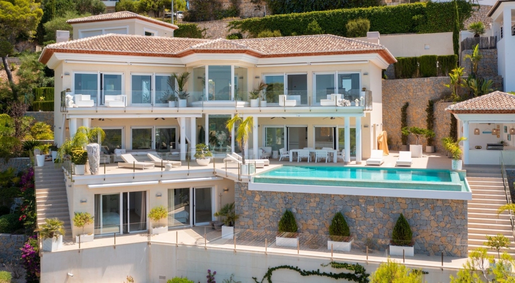 4 bed villa in Moraira