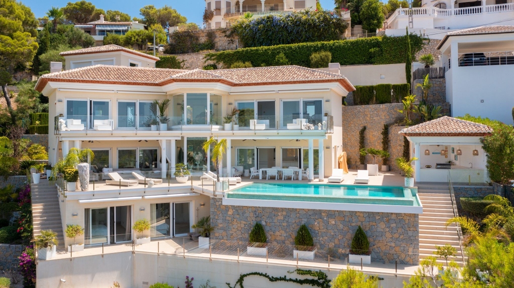 4 bed villa in Moraira