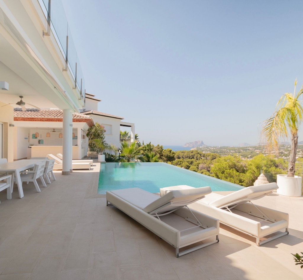 4 bed villa in Moraira