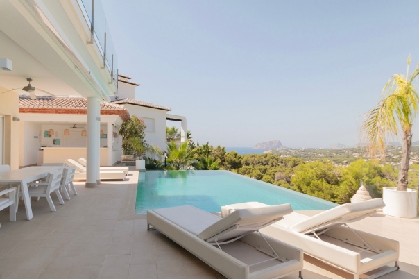 4 bed villa in Moraira