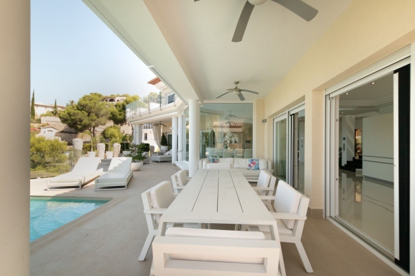 4 bed villa in Moraira