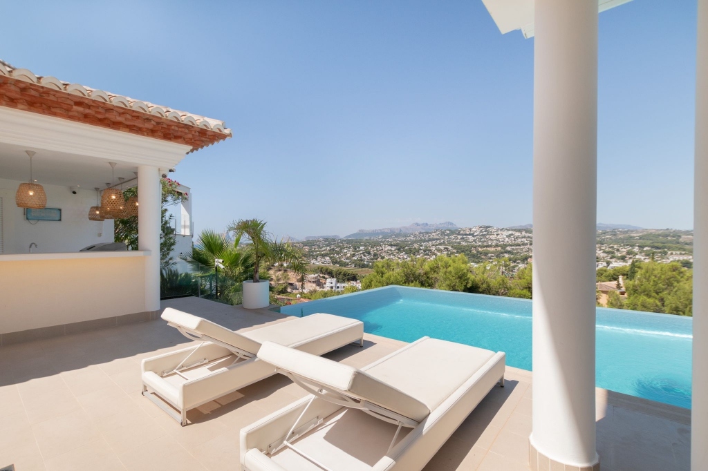 4 bed villa in Moraira