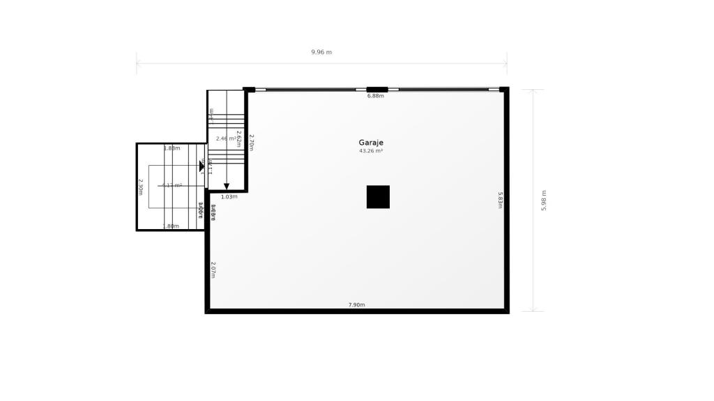 2 bed villa in Calpe