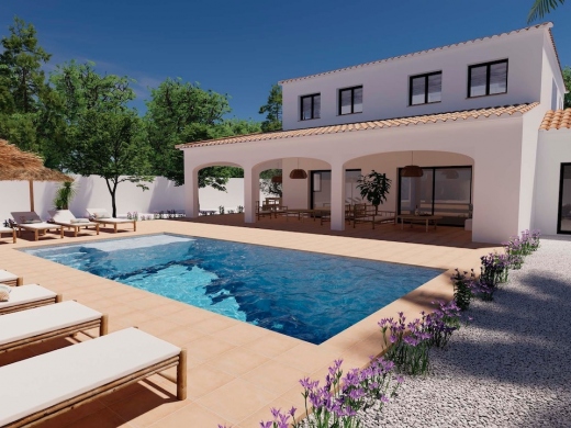 4 bed villas in Moraira