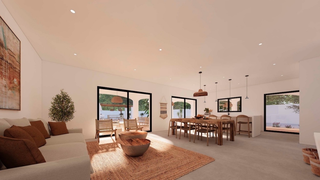 4 bed villas in Moraira