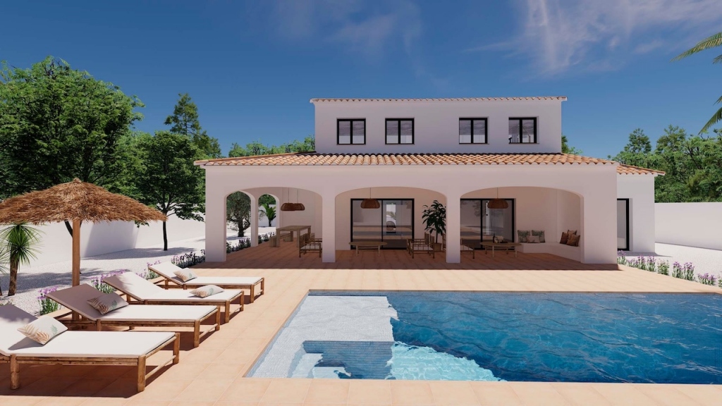 4 bed villas in Moraira