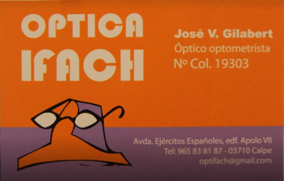 Optica Ifach - Calpe Optician