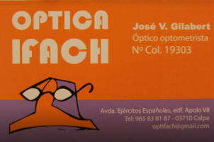 Optica Ifach - Calpe Optician