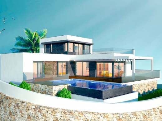 3 bed villas in Moraira