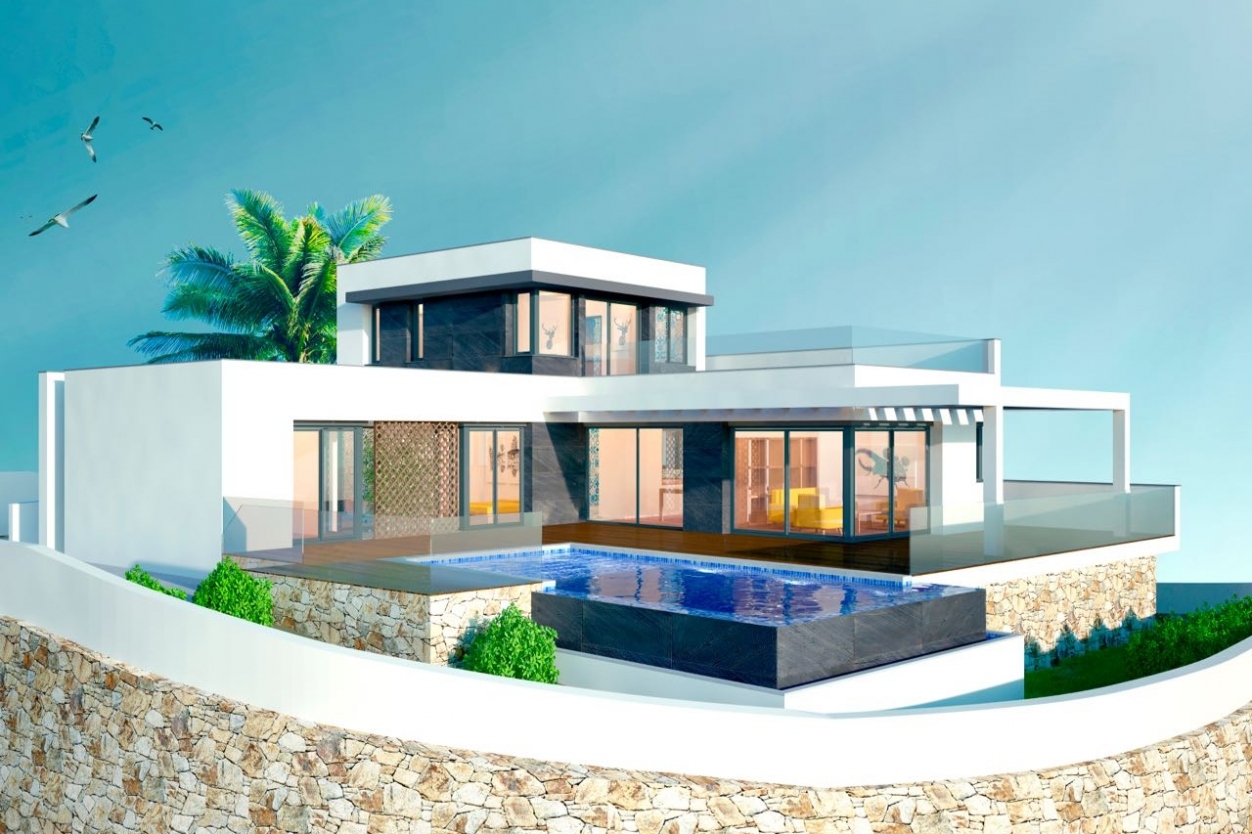 3 bed villas in Moraira