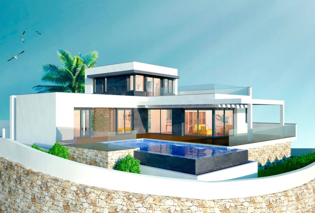 3 bed villas in Moraira