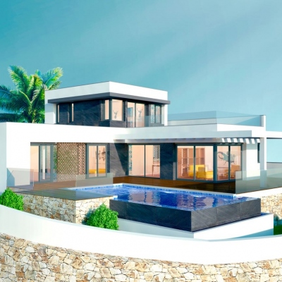 3 bed villas in Moraira