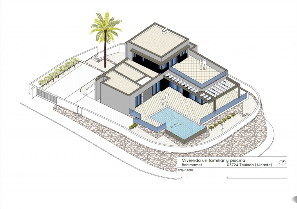 3 bed villas in Moraira