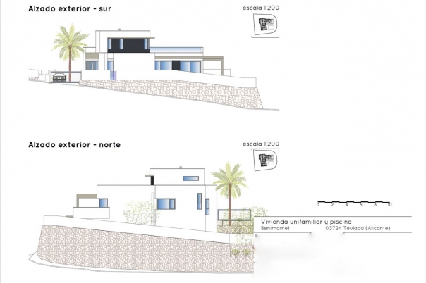 3 bed villas in Moraira