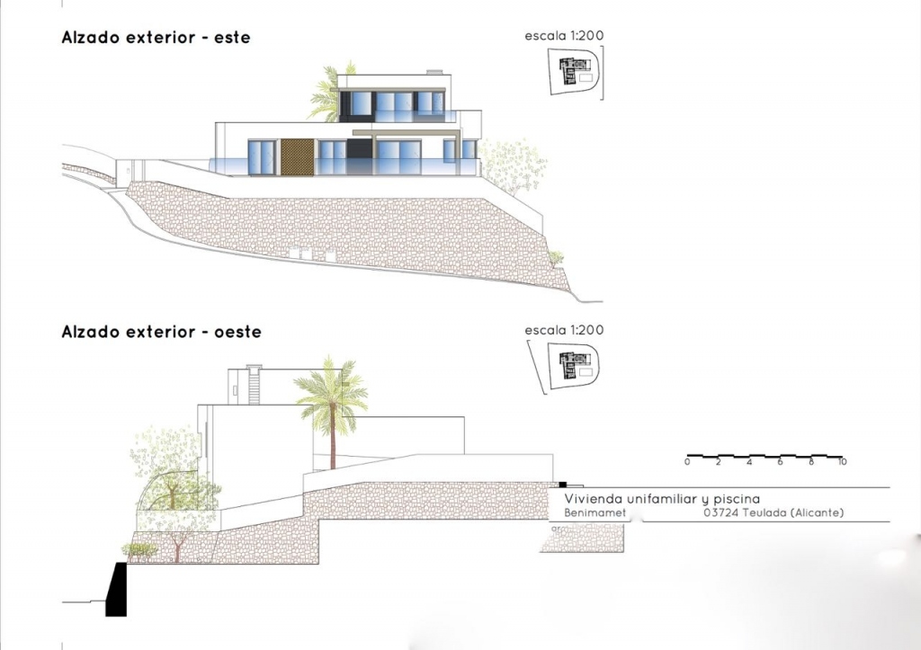 3 bed villas in Moraira