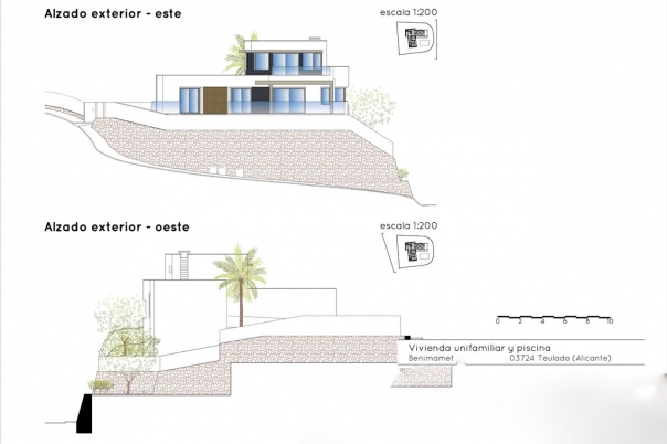 3 bed villas in Moraira