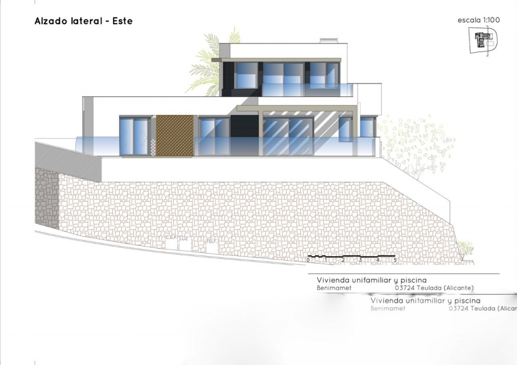 3 bed villas in Moraira