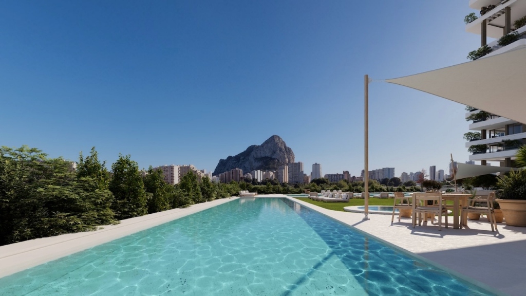3 bed apartments - flats in Calpe