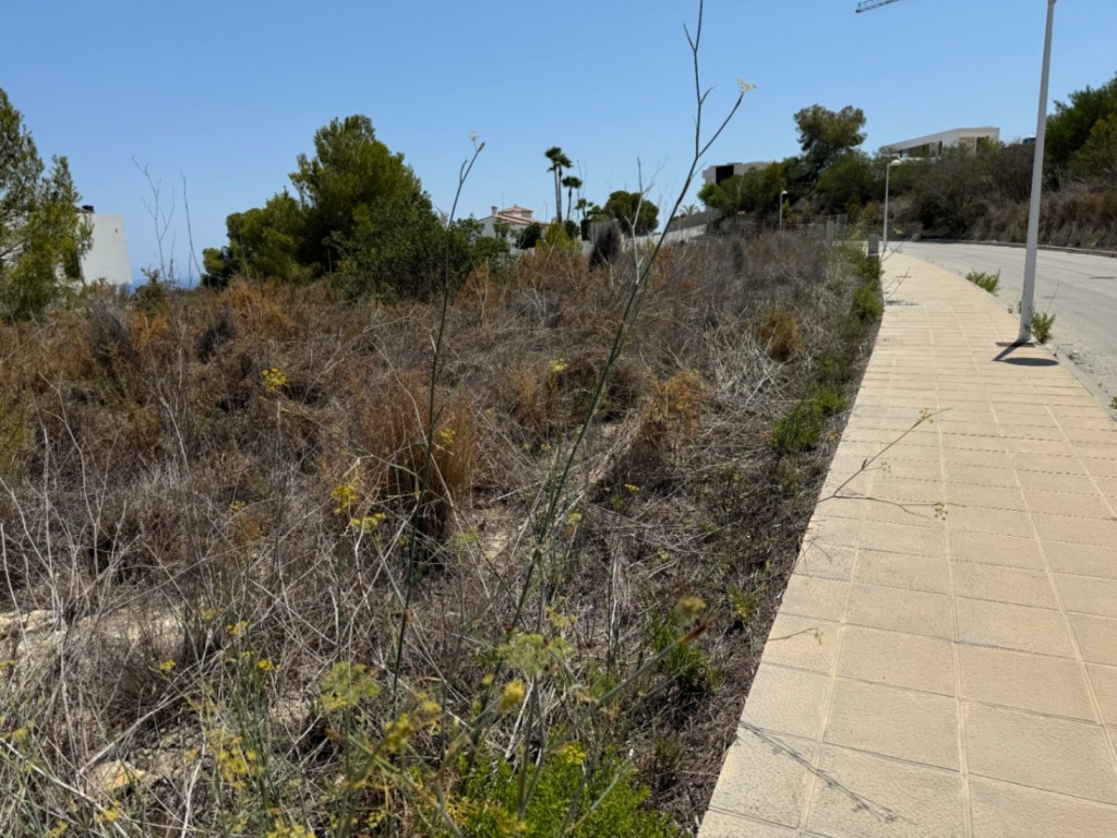 plot in Moraira